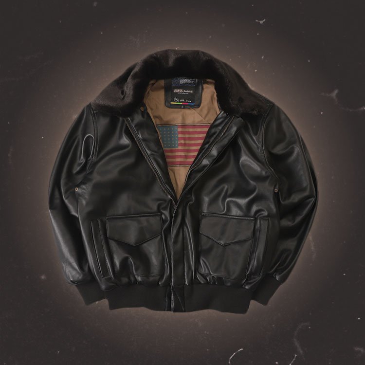 Blouson Cuir Aviateur Américain